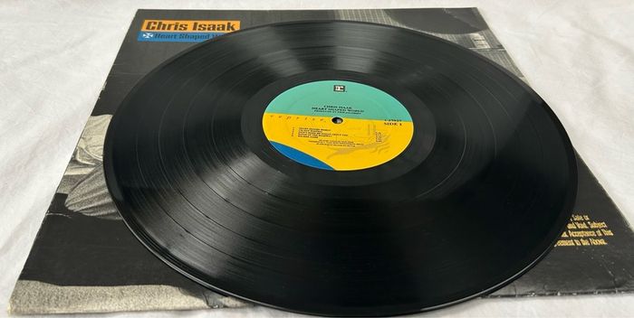 Chris Isaak Heart Shaped World 1989 Original US Pressing Promo Vinyl LP Wicked