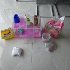Dwarf Hamster or small animal cage bundle