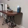 Beautiful early 20th century singer table Image 6