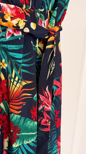 Tropical maxi dress