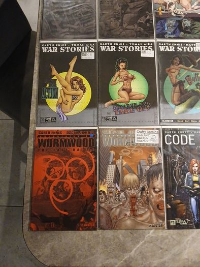 Garth Ennis comics bundle/joblot