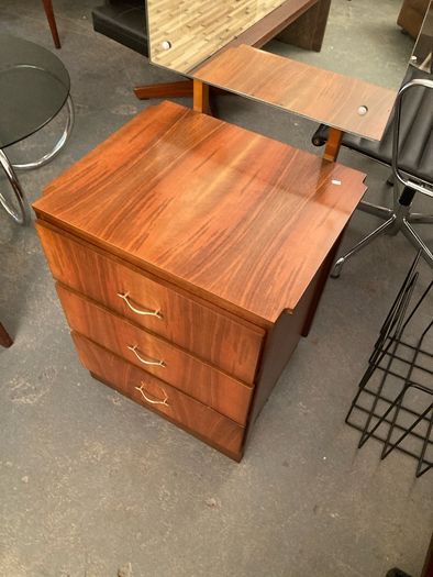 Vintage 1960s Walnut Chest of Drawers with Mirror -  Warehouse and Showroom Open Saturday 11th April 12 till 4pm Eircode R95T227