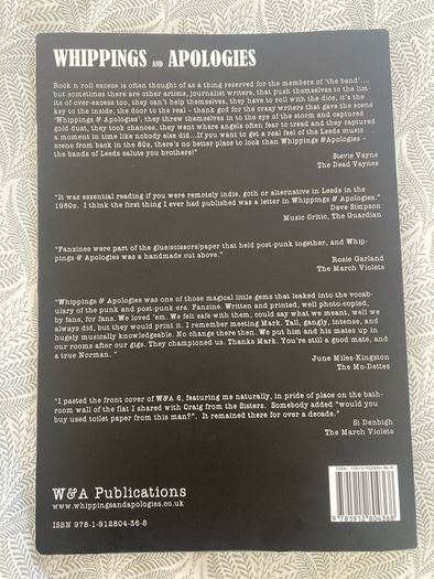 Whipping and Apologies Post Punk and Goth Fanzine Collection