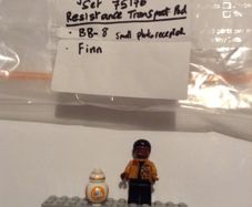Le,go Star Wars set 75176 Resistance Transport Pod minifigures