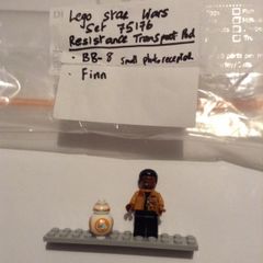 Le,go Star Wars set 75176 Resistance Transport Pod minifigures