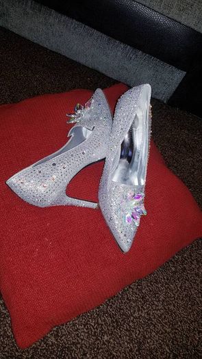 Cinderella crystal heels