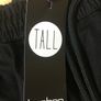 Womens black denim Joggers, BNWT Image 2