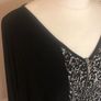 Nina Leonard black leopard print blouse (4XL) Image 2
