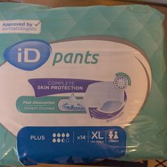 iD Pants Plus XL Adult Incontinence Pants/Nappies