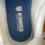 K-Swiss White Leather Court Shoes Image 9