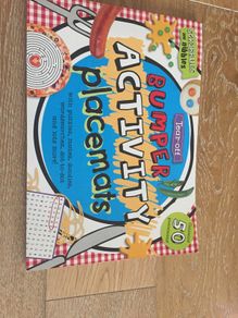 Children's Bumper Activity Placemats x 36