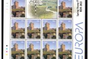2022 Ireland Spring Stamp Fair Commemorative Stamps Souvenir Sheet overprinting the 2004 48c Europa Sheetlet Mint Never Hinged (MNH)