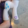 Rarity 3inch Brushable 2010 MLP G4 My Little Pony Image 4