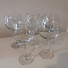 Set of 5 balloon glasses