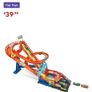 Hot Wheels City Roller Coaster Rally Playset with 5 Die-Cast Cars Image 3
