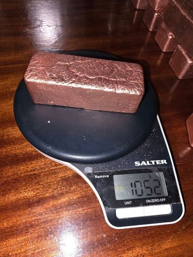 Pure Copper Bullion Bars