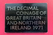 Decimal Coinage Of Great Britain And Northern  Ireland  Proof Set 1971