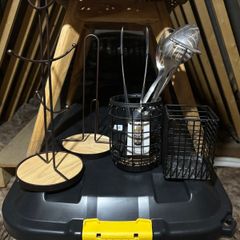 Metal kitchen storage
