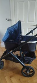 Uppababy Vista toddler seat, bassinet, accessories