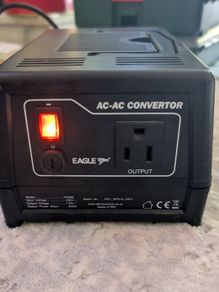 Eagle 300W Step-Down Voltage Converter (230V to 110V)