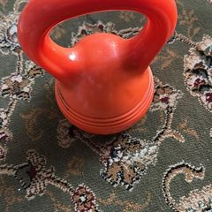 Orange 3kg Kettlebell Single