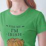 Kiss me i'm Irish t-shirts for man and ladies Image 2