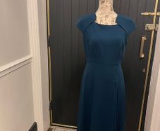 L.K. Bennett London Dr Elize Evergreen Midi Dress Size UK12/EUR 40
