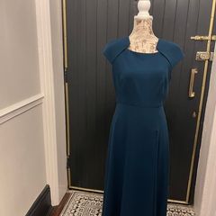 L.K. Bennett London Dr Elize Evergreen Midi Dress Size UK12/EUR 40