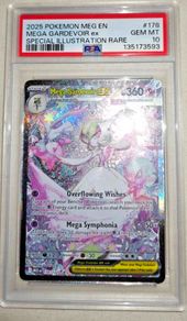 2025 Pokemon Mega Evolution Special Illustration Rare Mega Gardevoir Ex Psa 10
