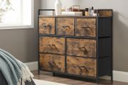 Chest of drawers with 7 fabric Drawers