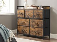 main image for ad Chest of drawers with 7 fabric Drawers
