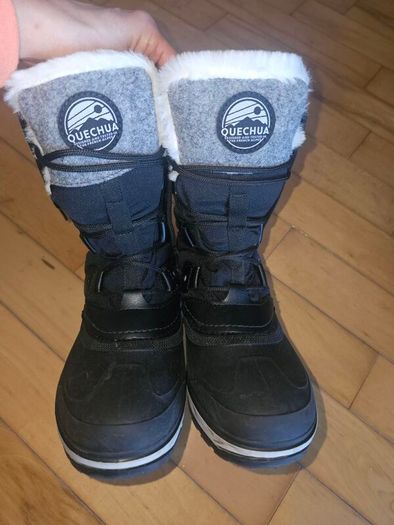 Quechua Waterproof Winter Snow Boots. Excellent Condition