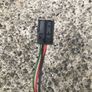 Mercedes C class W203 Drivers door lock mechanism Image 5