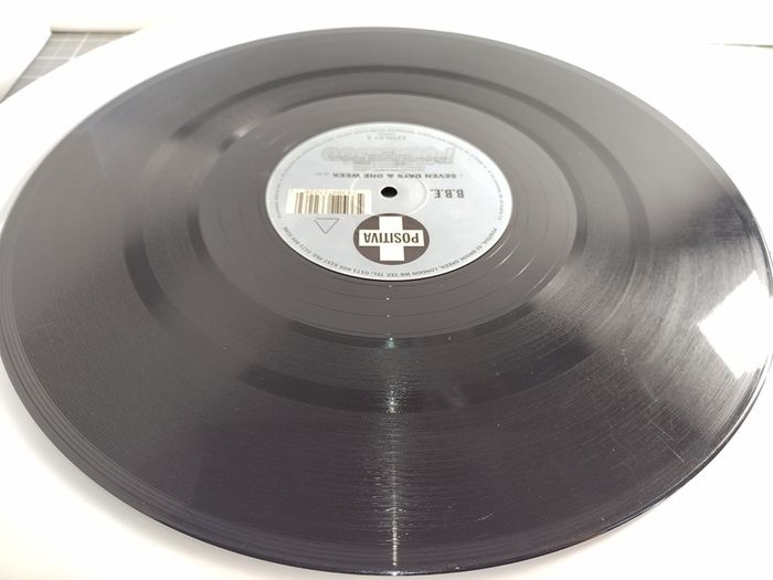 B.B.E. - Seven Days And One Week - Positiva Records - HUGE 90s Club CLASSIC! Condition: RALLIED! Plays: VG!