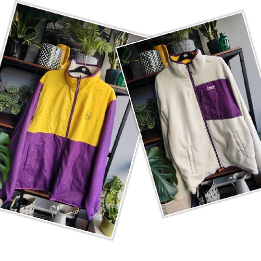 Reversible fleece jacket  size XL