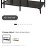 Black glass Ikea Coffee table Image 4