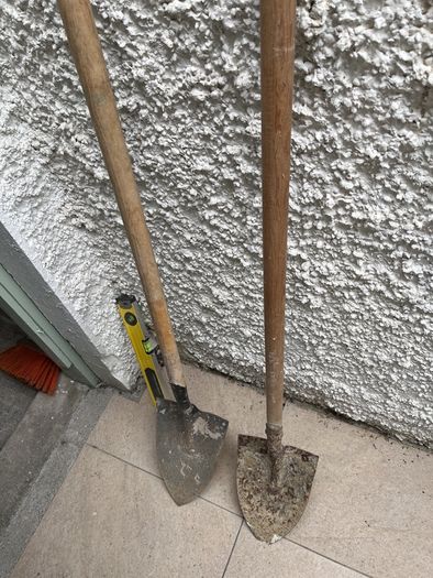 shovels x 2