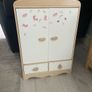 wooden bunkbed, wooden wardrobe Image 2