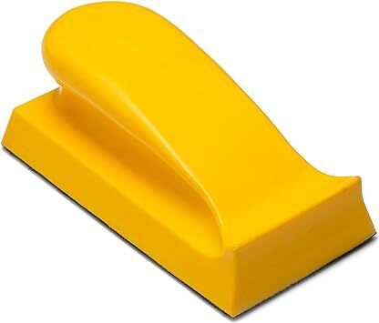 Glass Polish 15915 Hand Sanding Block, Hook & Loop Handheld Sanding Pad | 135 x 70 mm