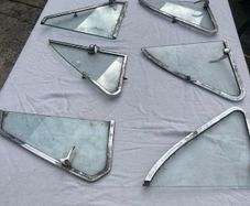 Selection of vintage side windows.