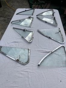Selection of vintage side windows