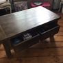 solid oak coffee table for sale Image 6