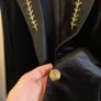 Hand embroidered Nissa black velvet blazer Image 4