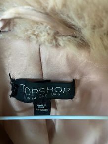 Top Shop fur jacket