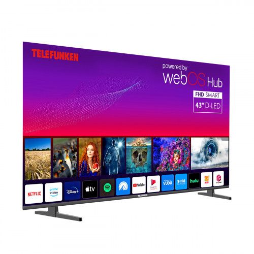 43" SMART TV 43" Smart Tv Frameless - New