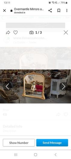 Overmantels mirrors