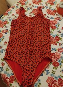 Leopard swimsuit  age 12 years