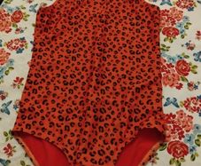 Leopard swimsuit  age 12 years