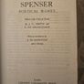 Spenser Poetical Works.  Edited With Critical Notes By J.c.smith And E. De Selincourt. Published By Oxford University Press London.  1965 Hardback With Dustjacket In Good Condition. See Photos For Same. Image 4