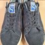 mens PUMA MATCH suede classic trainers runners navy Size UK 11 EU 46 Image 4
